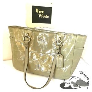 Tan Leather Coach Bag